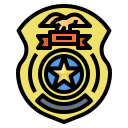 business and finance,security,symbols,law,justice,judge,police badge